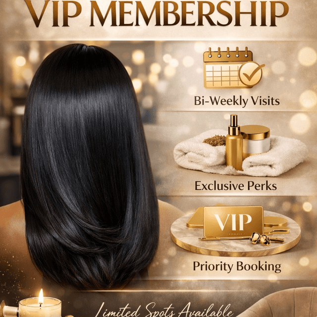 Luxe Silk Press VIP Membership at GlamHer Hair in Lawrenceville, GA